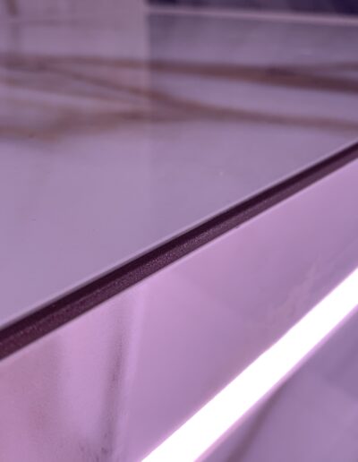 MBC Steamroom lighting & Tiles