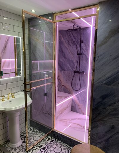 Marlborough Bathroom Centre Steam room Display