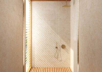 Natural Shower Cubical